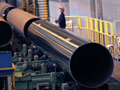 Северсталь производит отгрузку труб для строительства систем «Силы Сибири»